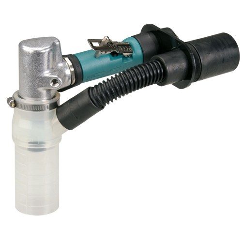 .7 hp 7 Degree Offset Die Grinder, Central Vacuum
