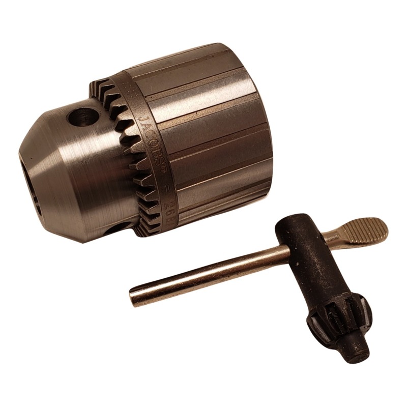 1/2" Drill Chuck, 1/2"-20 Female Thread