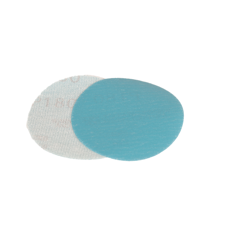 3" (76 mm) Dia. x 180 Grit A/O Non-Vacuum Hook-Face Filmbac DynaCut Disc