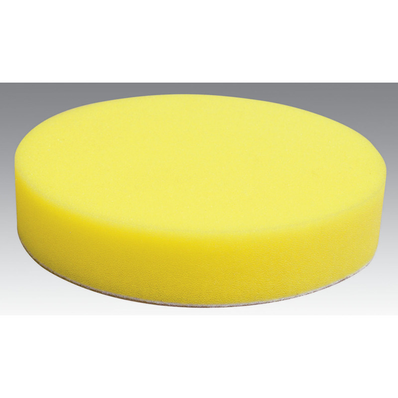 7" (178 mm) Dia. Polishing Pad, Foam, Flat Face