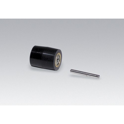 Contact Wheel Ass'y, 3/4" Dia. x 7/8" W x 3/8" I.D., Crown Face, 70 Duro Rubber