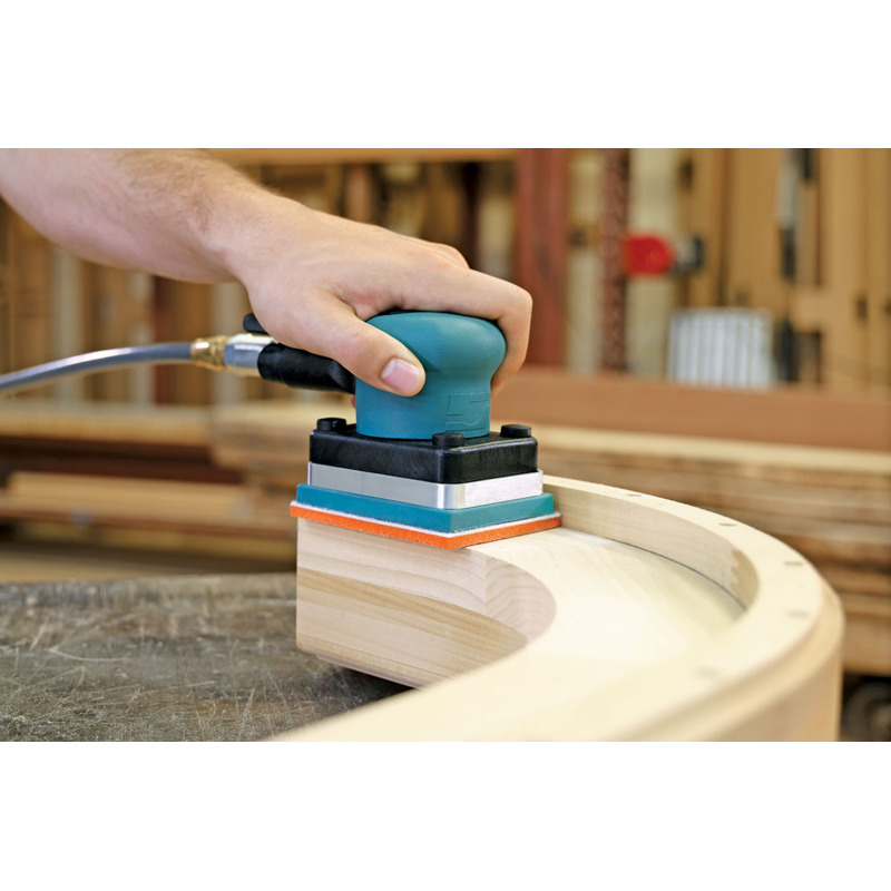Dynabug II Orbital Sander, Non-Vacuum, 3"x 4" Hook Pad