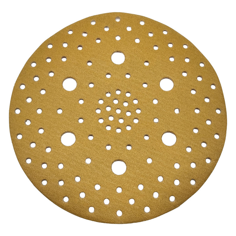 6" (152 mm) Dia. x 150 Grit A/O Hook Multi-Hole Vacuum Film-Backed DynaCut Disc