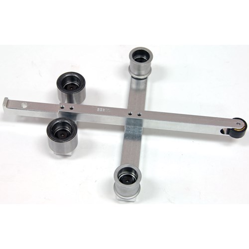 Contact Arm Ass'y, 5/8" Dia. x 3/8" W, Rubber Wheel, with no Platen