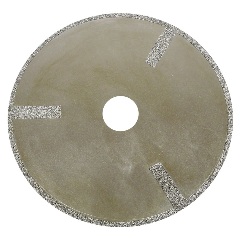 5" (127 mm) Dia. x 3/4" (19 mm) CH 40/50 Grit Side Spoked Diamond Cut-Off Wheel