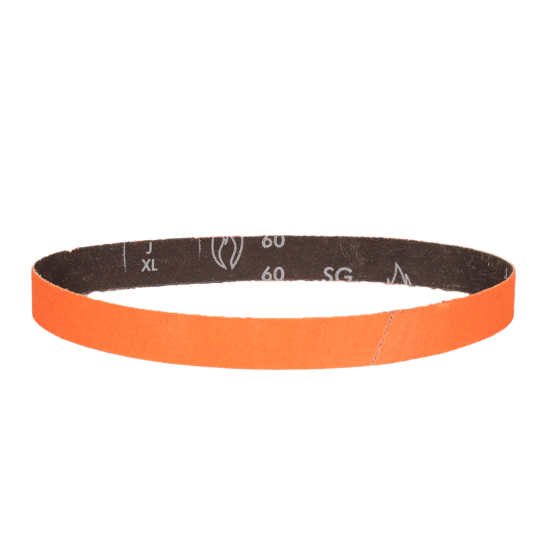 1" (25 mm) W x 24" (610 mm) L 60 Grit DynaCut Premium Ceramic Belt