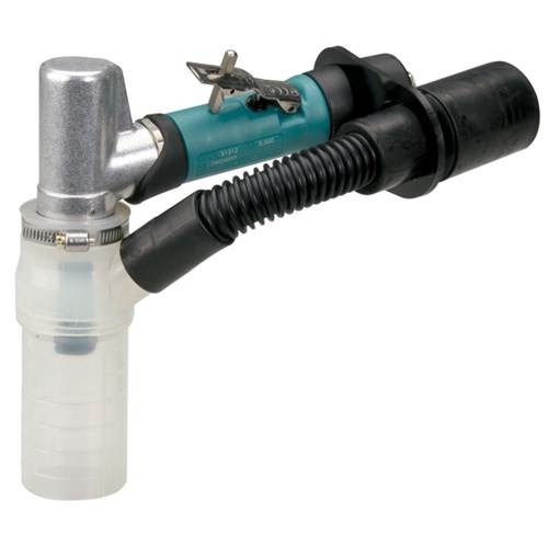 .4 hp 7 Degree Offset Die Grinder, Central Vacuum