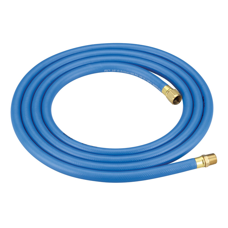 3/8" ID, 10' Long Air Hose Ass'y