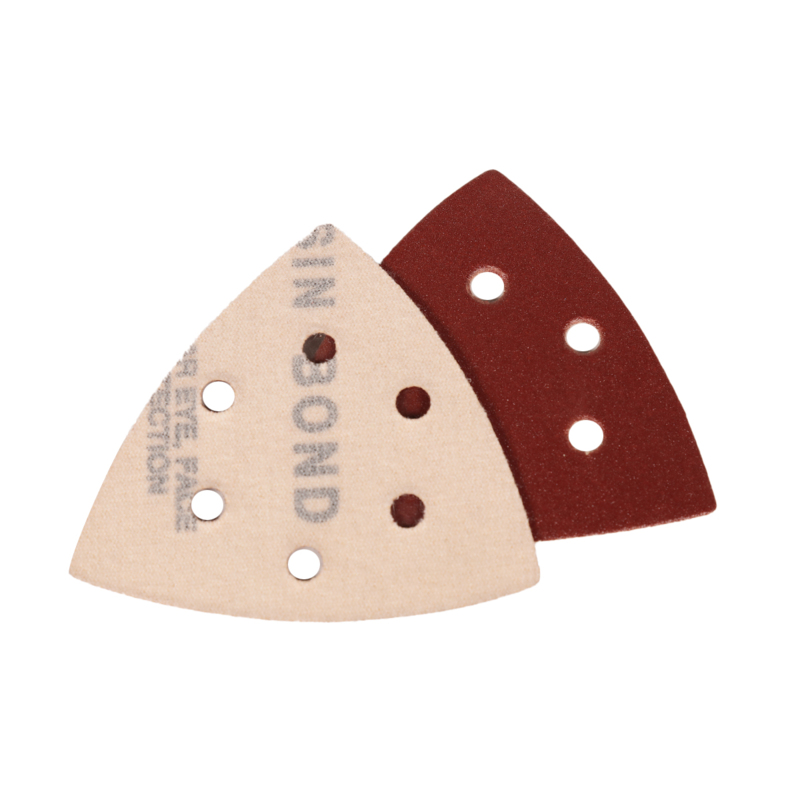 Triangular x 180 Grit A/O Vacuum Hook-Face DynaCut Dynafine Disc