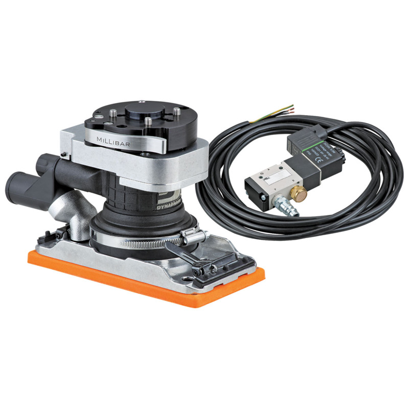 3-2/3" (93 mm) W x 7" (178 mm) L Dynabug Orbital Sander, Central Vacuum