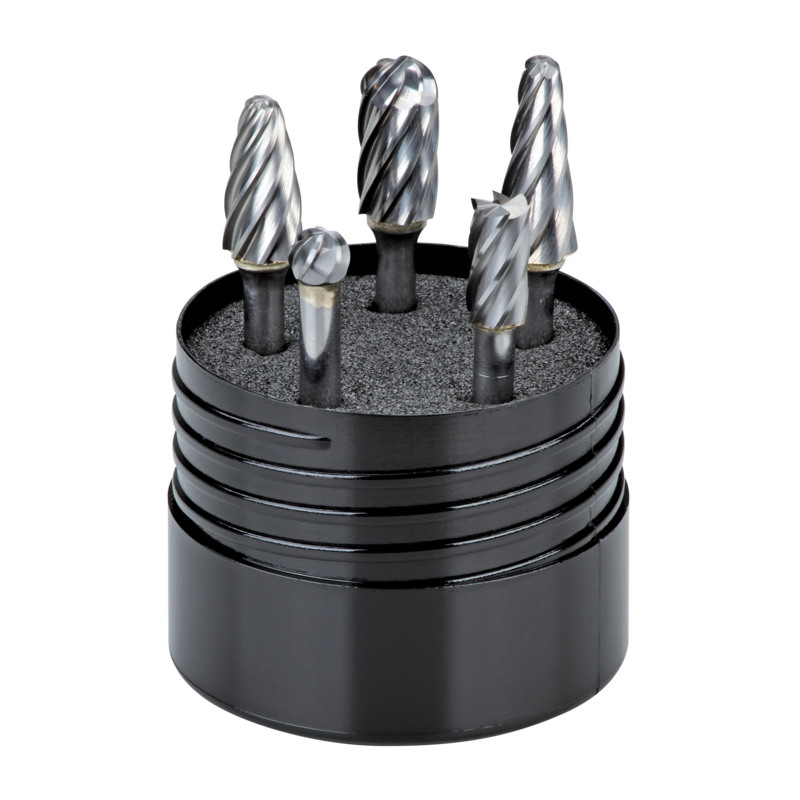 5 Piece Aluminum Non Ferrous Burr Set