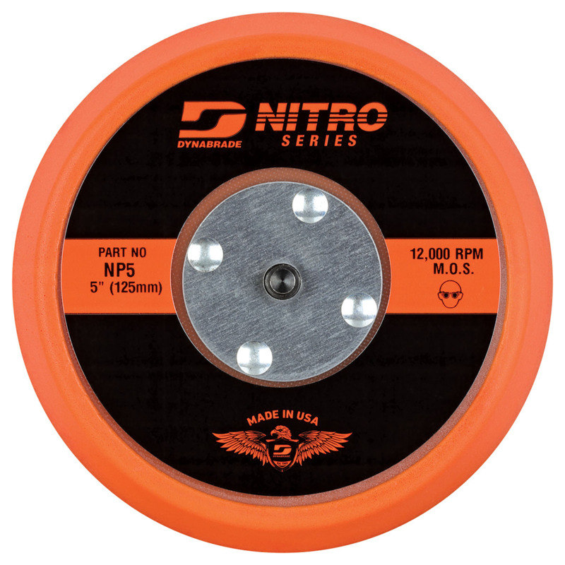5" (125 mm) Dia. Nitro Series Non-Vacuum Disc Pad