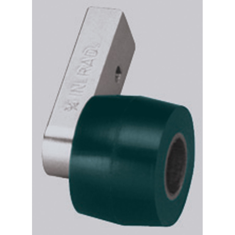 Dynangle Contact Arm Assy, 1-1/2" Dia x 1" W Smooth Urethane, 3/4" Radiused Corner